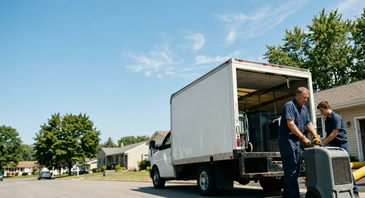 Water Damage Cleanup in Granite City, IL near me